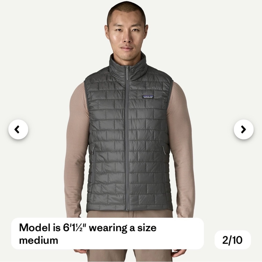 Patagonia Men's Nano Puff Vest - Picture 2 of 13